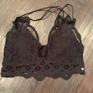 Rue21 Crochet Crisscross Bralette